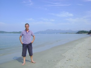On the beach in Malaysia was truly paradise!