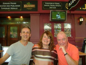 Myself Derek and our friend Tricia in Cairns...It was very hot!